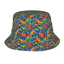 Load image into Gallery viewer, Colorful Fish Bucket Hat
