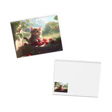 Load image into Gallery viewer, Cat Calendar 2027, Funny Cat Wall Calendar, Cute Cat Art, Cat Lover Gift
