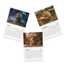 Load image into Gallery viewer, Capybara Calendar 2027, Funny Capybara Wall Calendar, Cute Capybara Gift, Capybara Lover Gift, Funny Animal Calendar
