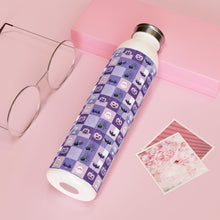 Load image into Gallery viewer, Halloween Pattern Water Bottle ,Slim Stainless Steel Flask, Spooky Accesories, Seasonal Gift, Eco-Friendly Drinkware
