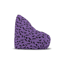 Load image into Gallery viewer, Purple Cat Bean Bag Chair Cover

