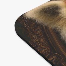 Load image into Gallery viewer, Victorian Red Panda with Glasses mouse pad , Retro Animal Desk Mat, Gift for Christmas
