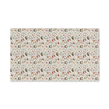 Load image into Gallery viewer, Autumn Mushroom Pattern Hand Towel | Fall Foliage Floral
