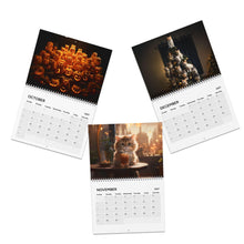 Load image into Gallery viewer, Cat Calendar 2027, Funny Cat Wall Calendar, Cute Cat Art, Cat Lover Gift

