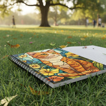 Load image into Gallery viewer, Ginger Cat Spiral Notebook,Kawaii Stationery Gift
