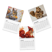 Load image into Gallery viewer, Squirrel Calendar 2027 - Wall Calendars, Monthly Planner, Yearly Scheduler, Animal Artwork Prints, Whimsical Animal Art
