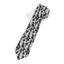 Load image into Gallery viewer, Dog Print Necktie | Polyester Satin, Unique Pet Lover Gift
