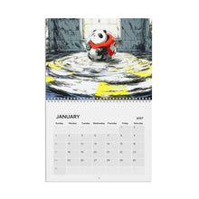 Load image into Gallery viewer, Panda Calendar 2027, Cute Panda Wall Calendar, Panda Lover Gift, Funny Panda Calendar, Panda Bear Gift, Cute Animal Calendar
