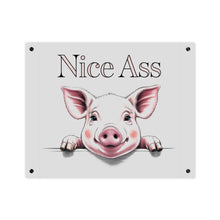 Load image into Gallery viewer, Funny Pig Acrylic Wall Art, Toilet Decor, Animal Lover Gift
