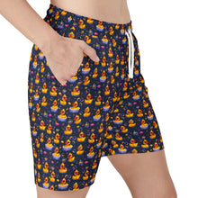 Load image into Gallery viewer, Rubber Duck Print Swim Shorts
