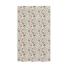 Load image into Gallery viewer, Autumn Mushroom Pattern Hand Towel | Fall Foliage Floral
