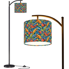 Load image into Gallery viewer, Decorative Fish Design Floor Lamp with Adjustable Shade, LED Accent Light for Living Room, Made in USA

