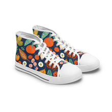 Load image into Gallery viewer, Autumn Leaf Print High Top Sneakers: Women's Fall Fashion

