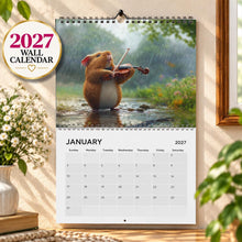 Load image into Gallery viewer, Guinea Pig Calendar 2027, Cute Guinea Pig Wall Calendar, Guinea Pig Lover Gift, Cavy Gift, Cute Pet Calendar, Christmas Gift
