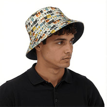 Load image into Gallery viewer, Cat Face Bucket Hat

